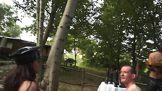 Piss Drinking Male Sex Slaves Whipping by Mistress