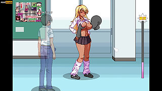 Teacher Flashing Her Boobs to Students in College - Miss Kyoko Wants to Get Done