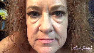 Auntjudys - Your Horny Mature Step-aunt Ms. Ginger Catches You Masturbating (pov)