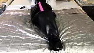 Fetish girls in latex using bdsm vibrators