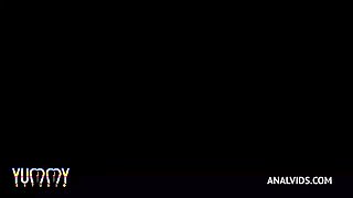 Tiny Larinha Small gets hardcore anal treatment with DAP and