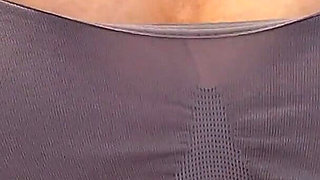 Sweaty 34jj Gym Boobs Oiled up Begging You to Fuck and Cum