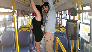 Student gets fucked on the bus!