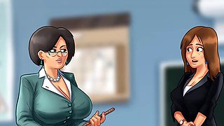 Summer saga remix - first steps with a French lecturer by Misskitty2k