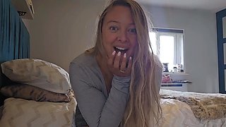 Blonde MILF with Big Boobs Playing Cam Free Porn