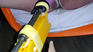 Pregnant Fucking Machine