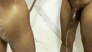 Bathroom Sex in Shower Doggy Style