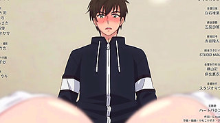 Naughty hentai girl my bed fun