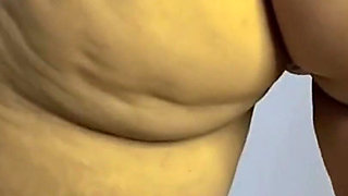 Blonde with Huge Ass Showing off Her Buttocks with Her Little Panties