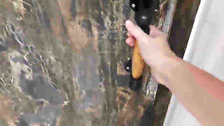 Backstage "she Peed and Wiped Her Wet, Hairy Pussy"