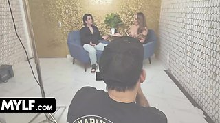 Busty Arab milfs in headscarves provide finest sex experience in comp