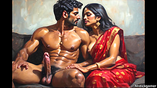 Indian MILF with her son&#039;s college teacher in college meeting fuck in bathroom xxx wife cheats