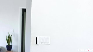 Charming lesbians breathtaking adult video