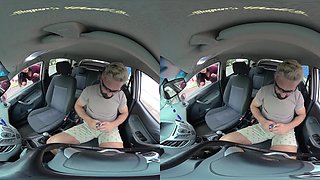 Hairy Christina Santes Banging In The Car