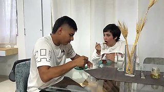 Big Ass Latina Stepsister Eats My Cock and Takes It All in Her Ass