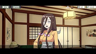 Hentai adventure with futanari and epic cumshot featuring Loveskysan69real