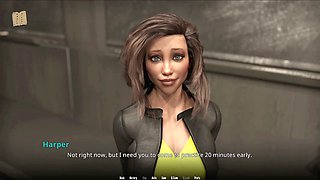 Big tits, visual novel, adult visual novel