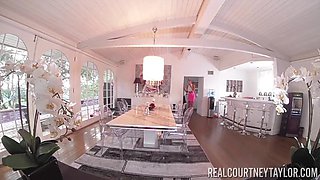 Courtney Taylor in Dirty House Keeper Clip#1