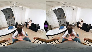 Bookworm vivien doll gets a threesome she didnt hope - teenmegaworld