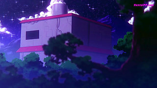 Sakura and the Forbidden Scroll: Quick but Intense Blowjob in the Secluded Woods