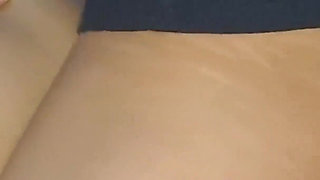 Use My Feet and Ass but Hold Still! Stepsister Gets Milk From Stepbrother!