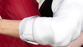 Boss's Sexy Wife Fucked in Front of Boss
