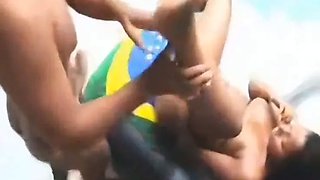 Joyce Desouza pumps on a rock hard cock