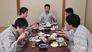 Uncensored New Years Hospitality Restaurant Part 1 Hikaru Kirishima