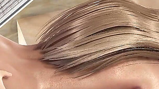 Doggystyle Fuck On Stairs In The Bath - POV And Cumshot On Her Back 3D Animation Porn