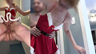 Xmas POV Creampie