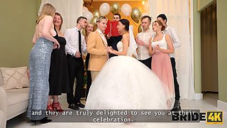 BRIDE4K. All our guests saw me fucking on my wedding