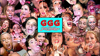 Ggg John Thompson- Cock Sucking Naughty Girls Loves It Big and Deep Bukkake Gangbang