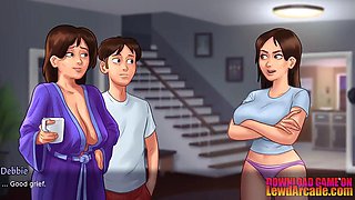 Summertime Saga Porn Game Play Part 02 Nude Sex Game Play