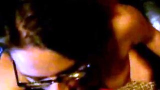 Black Cock-Loving Secretary Interracial Cheating Blowjob