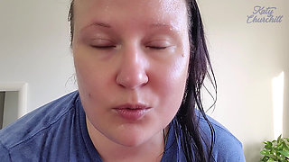 Super Sweaty After the Gym