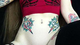 Jessy funny amateur teen brunette toying