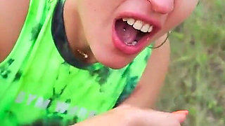 I Made My Fitness Trainer Suck My Fat Cock and Cum All Over Her Face