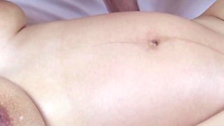 MarVal - A pregnant girl pickup a massage guy - sucked and fucked his fat cock