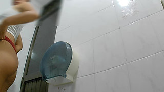 I put cameras in public bathrooms and captured some Latinas