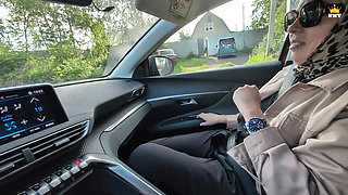 Do you remember my neighbor from the village? He fucked me again, this time in the car