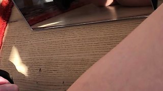 Beautiful wife masturbating show with webcam with toys
