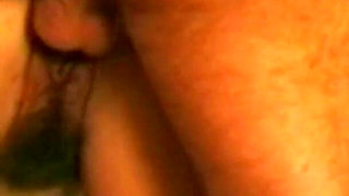 This Slut with Glasses Sucks Cock and Gets Fucked on the Bed