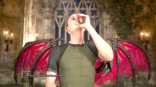 Sex hentai, cartoon movie, in night