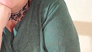 JOI & Cum Countdown BBW Teacher Punishes Snooping Student