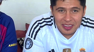 Real Madrid and Barcelona He Tells Me That if Barcelona Loses He Will Give Me a