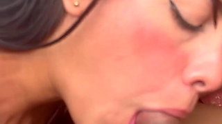 I Find My Sexy Latina Stepsister in Little Clothes at Home When I Arrive and I Get Horny to See Her so I Decide to Seduce Her.