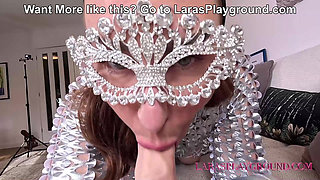 British Lassie Lara Latex is a Real Firecracker at LarasPlayground