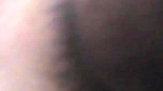 Black nylon shinny blue pantyhose and mask blowjob