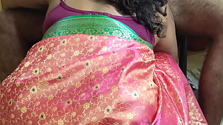 Housewife enjoying blowjob and standing fuck