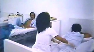 Perverted doctor loved to finger drill his sexy and kinky patient